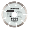 Graphite Gyémánt vágókorong 125x22.2mm, szegmenses, száraz