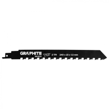 Graphite orrfűrészlap, hm, 240x23x1.5mm, 2tpi fűrészlap