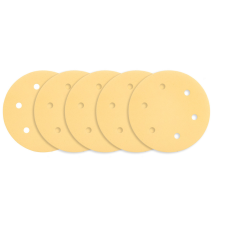 Graphite Tépőzáras csiszolópapír 225mm, K180, 5db, 6 lyukakkal az 59G264, 59G265 csiszológéphez. barkácsgép tartozék