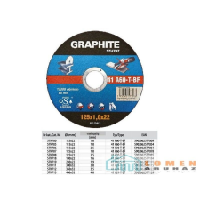 Graphite VÁGÓKORONG GRAPHITE  400X4,0 FÉM 57H713 csiszolókorong és vágókorong