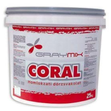 Graymix Coral Lux kapart vakolat 1,5mm vagy 2mm szemcsemérettel /vödör vékony- és nemesvakolat
