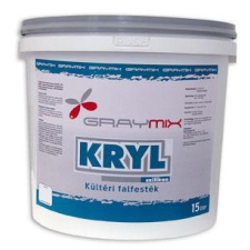 Graymix Kryl Szilikon 4l kültéri festék 60+ színben /vödör vékony- és nemesvakolat
