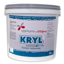 Graymix Kryl Szilikon 4l kültéri festék IV-es színkat. /vödör vékony- és nemesvakolat