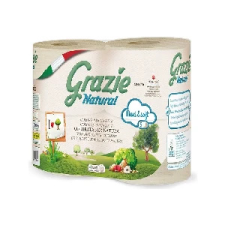  Grazie Natural öko toalettpapír 4 db higiéniai papíráru
