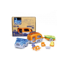 Green Toys lakóautó készlet autópálya és játékautó