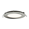Greenlux GXDW102 "Vega" LED mennyezeti lámpa, 6W, 420lm, 3800K, 230V, IP20, ?120mm, matt króm