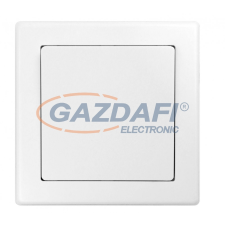 Greenlux GXKP001 Egypólusú kapcsoló JUPITER 250V 10A fehér villanyszerelés