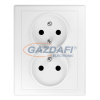 Greenlux GXKP009 Dupla csatlakozóaljzat JUPITER 250V 16A fehér 2x(2P+PE)