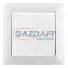Greenlux GXKP015 Egypólusú kapcsoló PREMIUM fehér 250V 10A