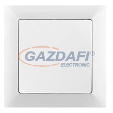 Greenlux GXKP015 Egypólusú kapcsoló PREMIUM fehér 250V 10A villanyszerelés