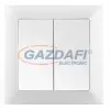 Greenlux GXKP026 Csillárkapcsoló jelzőfénnyel PREMIUM fehér 250V 10A
