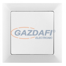 Greenlux GXKP031 Keresztkapcsoló jelzőfénnyel PREMIUM fehér 250V 10A villanyszerelés