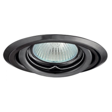 Greenlux GXPP037 süllyeszett lámpatest, állítható, AXL PV16V-GM, fekete króm világítás