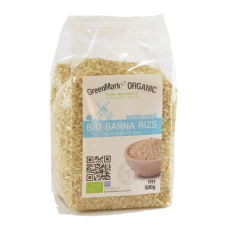 Greenmark Bio Barna Rizs, kerekszemű 500 g GreenMark reform élelmiszer
