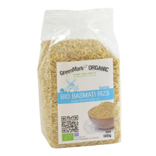 Greenmark bio basmati barna rizs 500 g alapvető élelmiszer