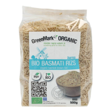 GREENMARK BIO BASMATI BARNA RIZS 500G reform élelmiszer