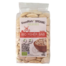 Greenmark bio fehér bab jumbo 500 g mag
