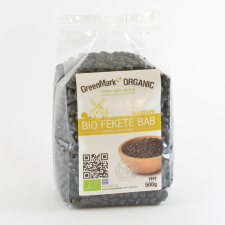  Greenmark bio fekete bab 500 g alapvető élelmiszer