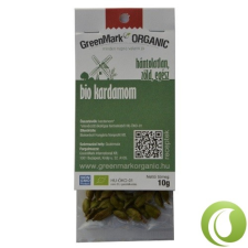 Greenmark Bio Fűszer Kardamom Zöld Egész 10 g alapvető élelmiszer