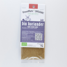  Greenmark bio koriander őrölt 10 g alapvető élelmiszer