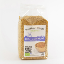 Greenmark bio lenmag aranysárga 500 g reform élelmiszer