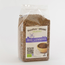  Greenmark bio lenmag barna 500 g alapvető élelmiszer