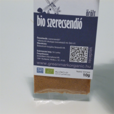 Greenmark bio szerecsendió őrölt 10 g alapvető élelmiszer