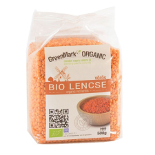 Greenmark Bio Vörös lencse 500 g GreenMark reform élelmiszer