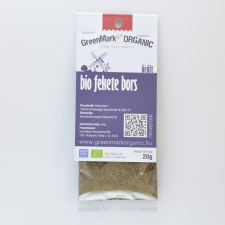 Greenmark Greenmark bio fekete bors őrölt 20 g alapvető élelmiszer
