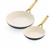 GreenPan Padova Reserve 2 részes Serpenyő készlet 20 / 26 cm - Zöld