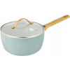  GreenPan Padova Reserve Lábas Üveg fedővel Ø 18cm 2,0L - Kék