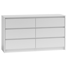 Greensite K120 2X3 komód, fehér bútor