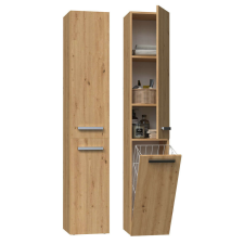 Greensite Shannan Nel IV fürdőszoba szekrény, 31x174x30 cm, tölgy fürdőszoba bútor