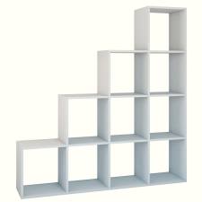 Greensite Step 4X4 polc, fehér bútor