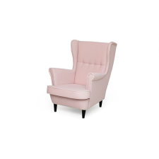 Greensite USZAK ZELLA mini fotel gyerekeknek, szín - világos rózsaszín, széklábak színe - fekete bútor