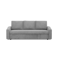 Greensite Zeus kanapéágy, kordbársony, hab töltet, döntött kartámasz, szürke bútor