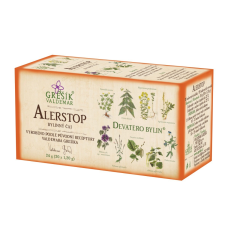 GREŠÍK VALDEMAR Kilenc gyógynövény - Alerstop, 20 x 1,2 g gyógytea