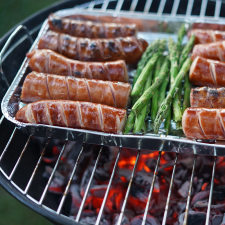  Grill alutálca, 3 db konyhai eszköz