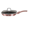  Grill serpenyő titán bevonattal és fedővel 28cm I-ROSE COLLECTION 19927
