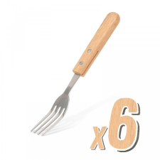 Grill villa - 6 db - fa nyéllel (56306A) kerti sütés és főzés