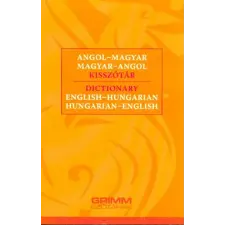 Grimm Könyvkiadó Kft Angol-magyar, magyar-angol kisszótár (3. kiadás) idegen nyelvű könyv
