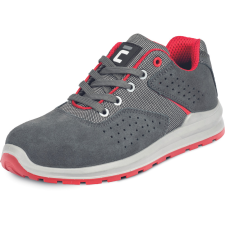  GRIMMA O1 SR félcipő szürke/piros 38 munkavédelmi cipő