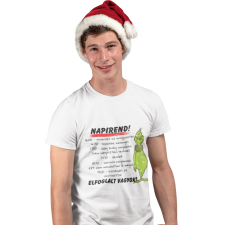  Grincs Napirend - Karácsonyi Férfi Póló férfi póló