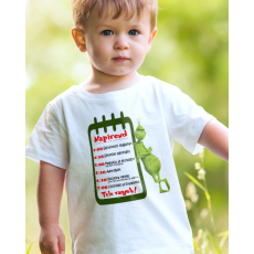  Grincses gyerek póló - Karácsonyi napirend