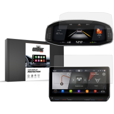 GrizzGlass CarDisplay Protection Cupra Leon 12&quot; 2020 [2 PACK] autós kellék