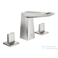 Grohe ALLURE BRILLIANT M 3 üléses mosdó csaptelep automata leeresztővel,Supersteel 20626DC0 csaptelep