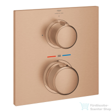 Grohe ALLURE falsík alatti termosztát 1 fogyasztóhoz,Brushed Warm Sunset 19380DL2 csaptelep