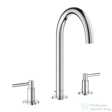 Grohe ATRIO 3 üléses mosdó csaptelep automata leeresztővel,Króm 20649000 (20649000) csaptelep