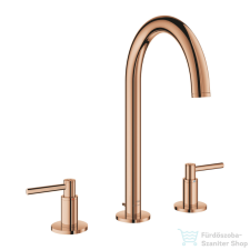 Grohe ATRIO 3 üléses mosdó csaptelep automata leeresztővel,Warm Sunset 20649DA0 csaptelep