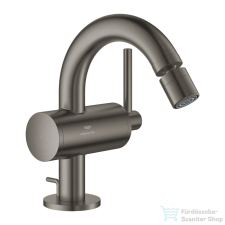 Grohe ATRIO bidé csaptelep automata leeresztővel,Brushed Hard Graphite 24364AL0 csaptelep